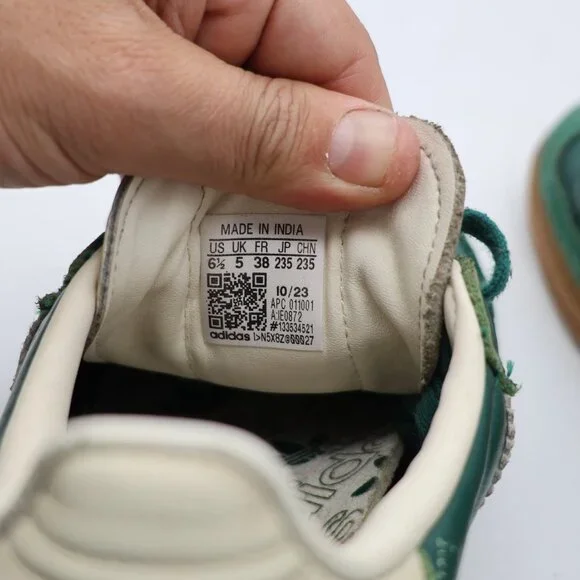 Adidas Samba OG Sneakers Women's US Size 6.5 Original Collegiate Green IE0872 - Picture 9 of 14